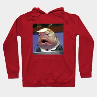 Blob Fish Trump Meme Hoodie